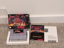 Jogo Super Nintendo SNES - Demon's Crest com inserção de caixa e manual, testado, usado comprar usado  Enviando para Brazil