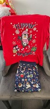 Ladies christmas pyjamas for sale  SKELMERSDALE