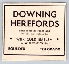 1948 print downing for sale  Fort Collins