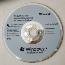 Dvd windows pro d'occasion  Courcelles-Chaussy