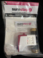 Surestop switch stopcock for sale  ROYSTON