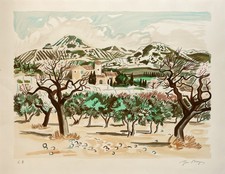 Yves brayer paysage d'occasion  France