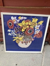 Vintage needlepoint tapestry for sale  BLACKPOOL