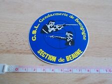 Autocollant tir gendarmerie d'occasion  Toulon-