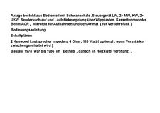 Blaupunkt berlin schwanenhals gebraucht kaufen  Burgdorf