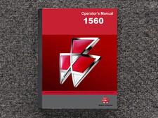 Usado, Manual de manutenção do proprietário do operador MASSEY FERGUSON TRACTOR 1560 comprar usado  Enviando para Brazil