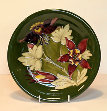 Moorcroft columbine plate for sale  PRUDHOE