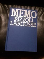 Memo rizzoli larousse usato  Vittuone