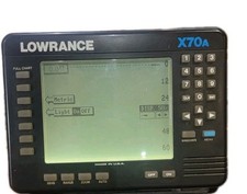 Localizador de peixes Lowrance X70a sonar localizador de profundidade *GARANTIA DE 30 DIAS* X 70, usado comprar usado  Enviando para Brazil