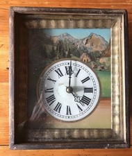 Rahmenuhr hinterglasbild phs gebraucht kaufen  Deutschland