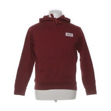 Vans, bluza z kapturem, rozmiar: L, czerwona, bawełna, nadruk, męska #o8o na sprzedaż  PL