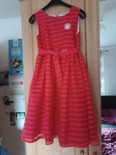 Mädchenkleid 140 rot gebraucht kaufen  Gronau
