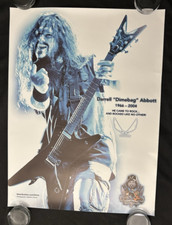 Pantera Dimebag Darrell Dean Guitars Original 18X24" Pôster Promocional Plano de Danos comprar usado  Enviando para Brazil