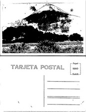 Vtg postcard paricutin d'occasion  Expédié en Belgium