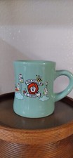 CANECA DE CAFÉ RARA MATÉRIA ESCURA ILUSTRADA POR CHRIS UPHUES ARTISTA DE RUA, COGUMELOS, usado comprar usado  Enviando para Brazil