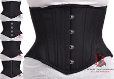Cotton underbust black for sale  BRADFORD