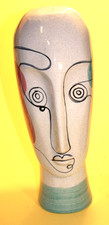 Handpainted ceramic head for sale  ARBROATH