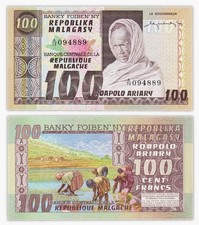 100 francs ariary d'occasion  La Rochelle
