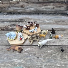 Dollhouse cat figures for sale  Duluth