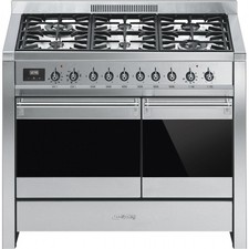 Smeg cooker stainless for sale  WIGSTON