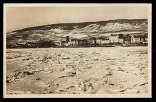ALEMANHA - RUDESHEIM, O RENO CONGELADO E NEVE - FOTO REAL POR BURKARD 1929 comprar usado  Enviando para Brazil