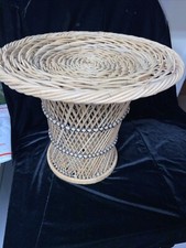 Vintage peacock wicker for sale  Babylon