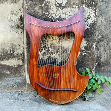 Handmade rosewood lyre d'occasion  Expédié en Belgium