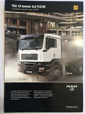 Brochure camion man d'occasion  Oberhaslach