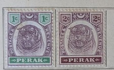Timbres pérak malaisie d'occasion  Strasbourg-