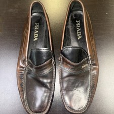 Prada brown leather for sale  Sarasota