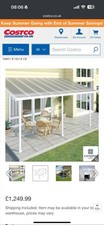 Garden patio cover for sale  BEDFORD