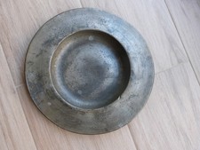 Ancienne assiette etain d'occasion  Louveciennes