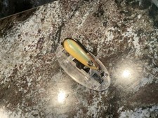 Isca de pesca vintage Wisconsin Lauby minnow antiga caixa isca robalo COR! comprar usado  Enviando para Brazil