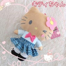 Opalony słońcem Gyaru Hello Kitty Pluszowy brelok Gal Mundur szkolny Japonia Sanrio Rzadki na sprzedaż  Wysyłka do Poland