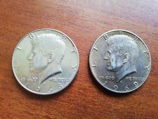 Half dollar silbermünze gebraucht kaufen  Herdwangen-Schönach