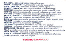 Calendarietto servizio domicil usato  Portocannone