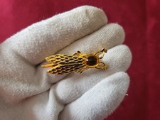 Bijou broche doree d'occasion  Dinan