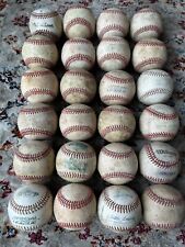 24 pelotas de béisbol cubiertas de cuero reglamentarias usadas Rawlings Diamond Wilson segunda mano  Embacar hacia Argentina