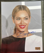 BEYONCE Podpisany oryginalny autograf z COA - 8x10 cali na sprzedaż  Wysyłka do Poland