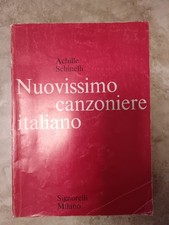 Schinelli nuovissimo canzonier usato  Zerbolo