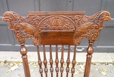 Press back carved for sale  Shiocton