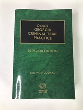 Daniel's Georgia Criminal Trial Practice 2019-2020 Edition comprar usado  Enviando para Brazil