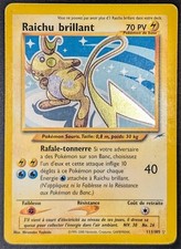Raichu brillant neo d'occasion  Génissieux