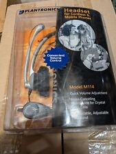 Plantronics m114 headset for sale  North Bergen