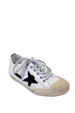 Tênis Golden Goose feminino com cadarço sola de borracha enfeite estrela branco tamanho 7, usado comprar usado  Enviando para Brazil