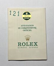 Warranty certificate rolex usato  San Lazzaro di Savena