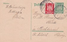 Reich auffrankiert 1925 gebraucht kaufen  Deutschland