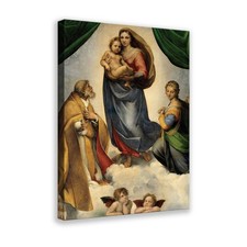 Riproduzione tela madonna usato  Sava