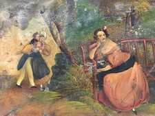 Oil painting metal d'occasion  Expédié en Belgium