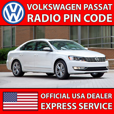 ✅VW Volkswagen Passat código de rádio desbloqueio decodificação PIN Volkswagen Radio Code✅ comprar usado  Enviando para Brazil